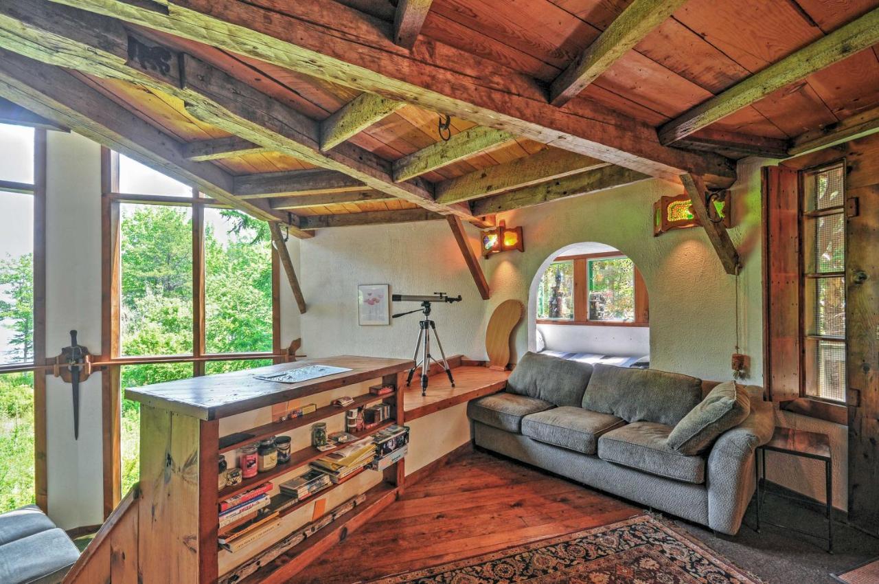 Dragonwood Castle On Waterfront With Stunning View Βίλα Prospect Harbor Εξωτερικό φωτογραφία