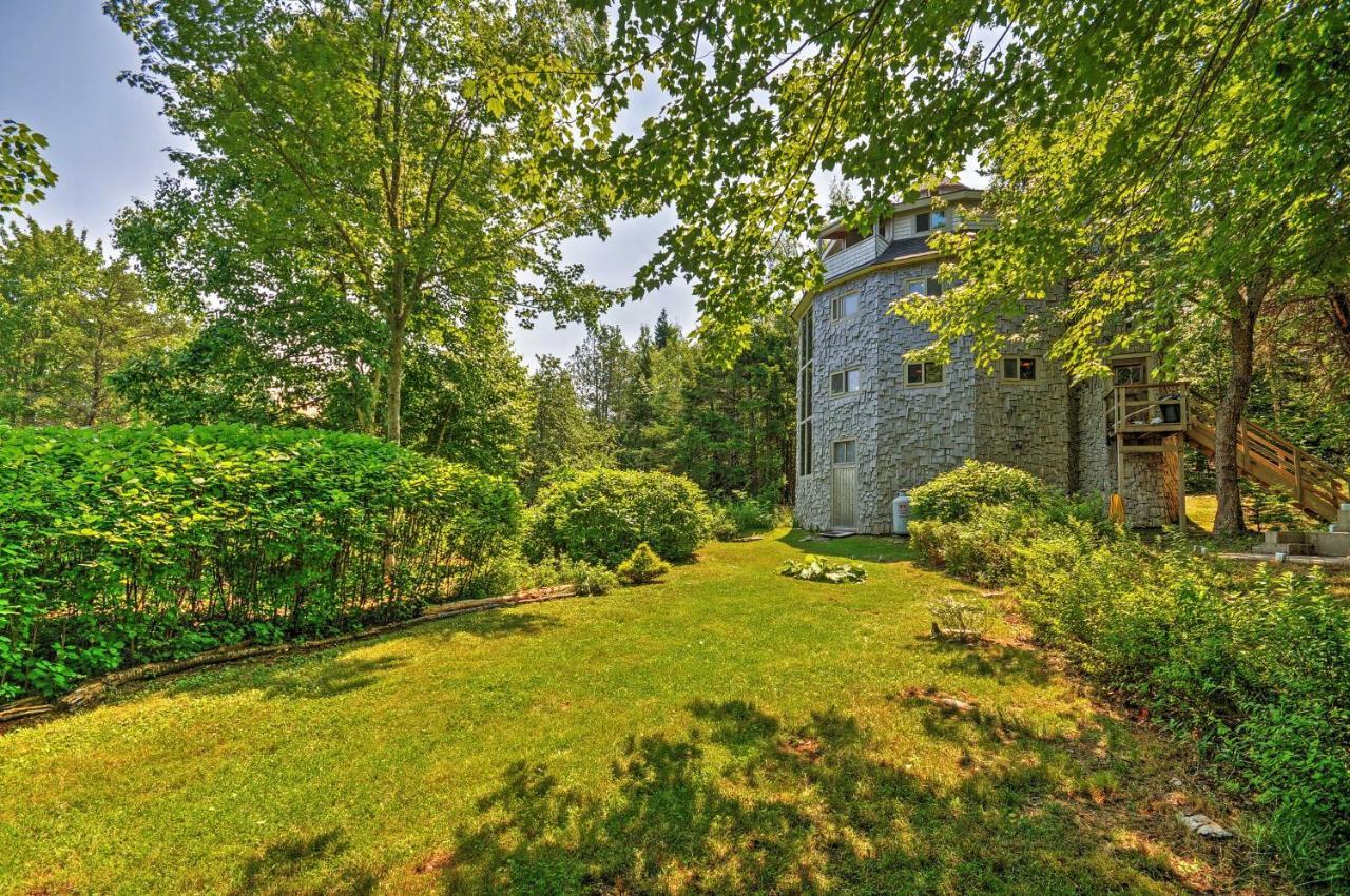Dragonwood Castle On Waterfront With Stunning View Βίλα Prospect Harbor Εξωτερικό φωτογραφία