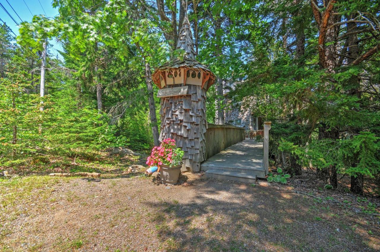 Dragonwood Castle On Waterfront With Stunning View Βίλα Prospect Harbor Εξωτερικό φωτογραφία