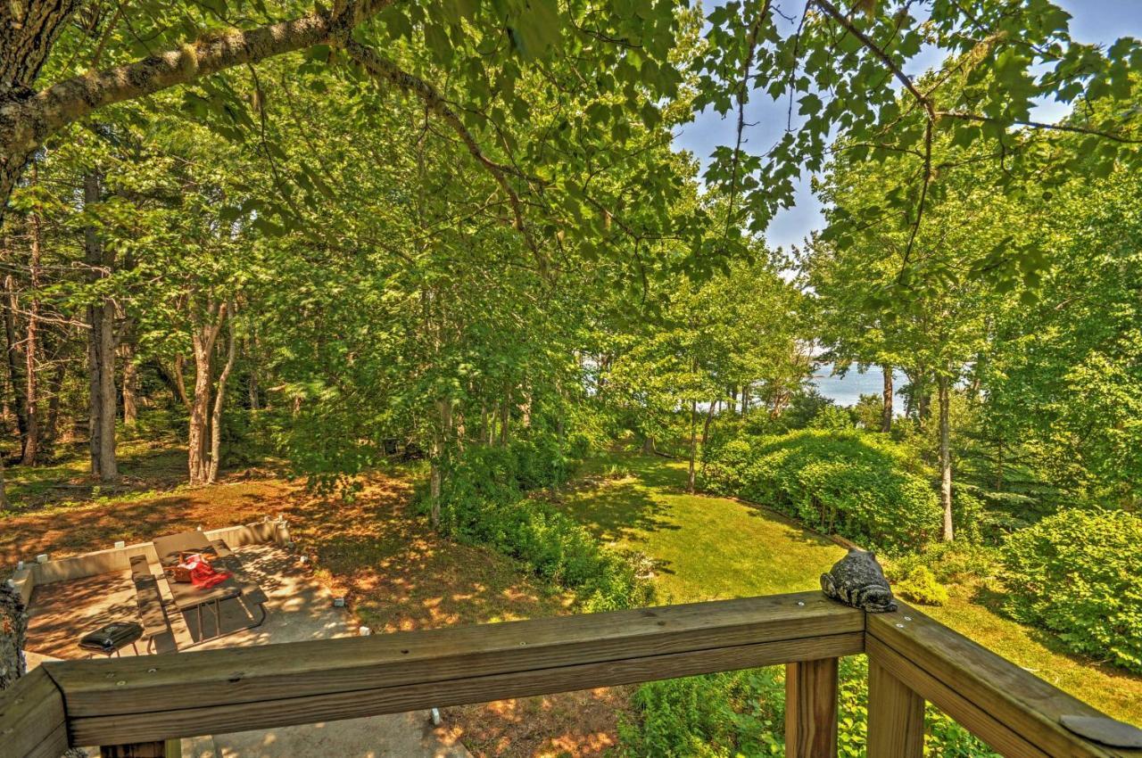 Dragonwood Castle On Waterfront With Stunning View Βίλα Prospect Harbor Εξωτερικό φωτογραφία